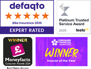 A collection of images showing the awards that The Insurance Emporium has won