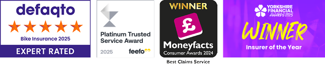 A collection of images showing the awards that The Insurance Emporium has won