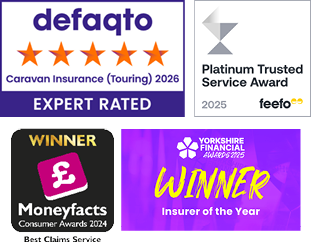 A collection of images showing the awards that The Insurance Emporium has won