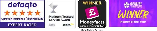 A collection of images showing the awards that The Insurance Emporium has won
